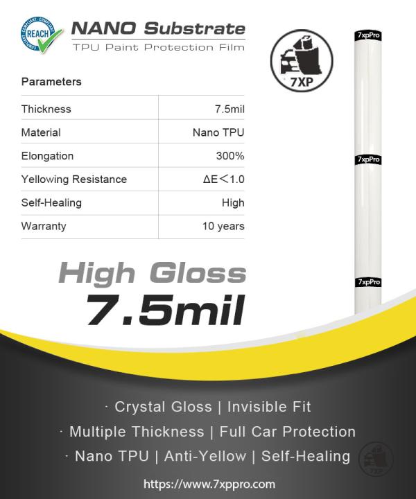  NANO Substrate – TPU High Gloss 7.5mil