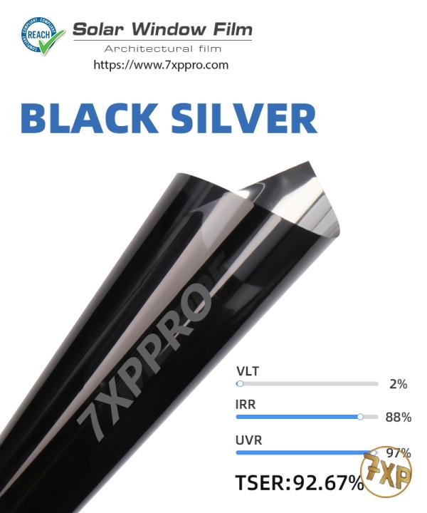  Architectural film – Black-Silver