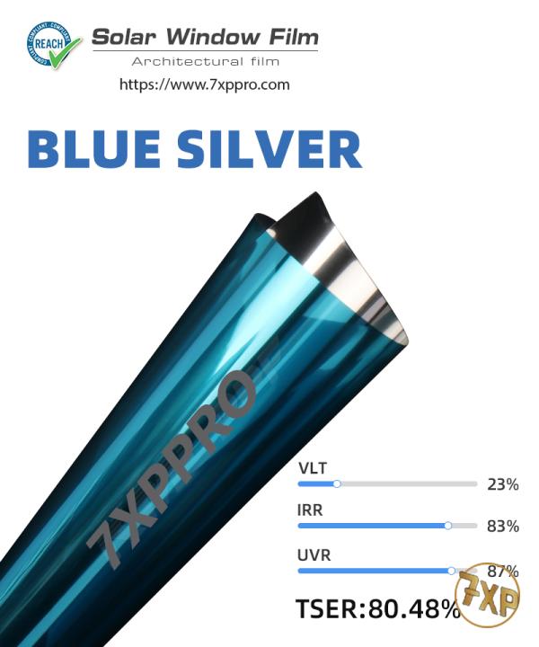  Architectural film – Blue-Silver