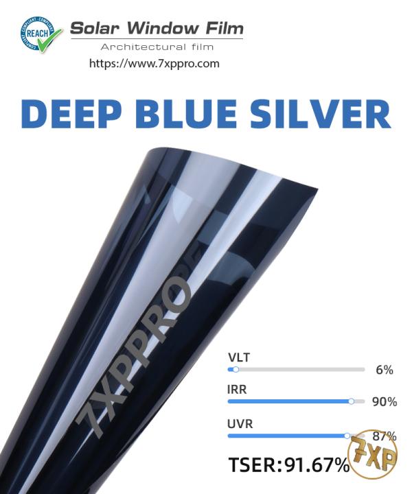  Architectural film – Deep-Blue-Silver